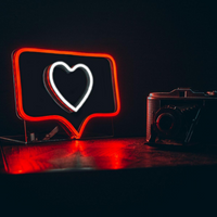'Like' Mini LED Neon Sign